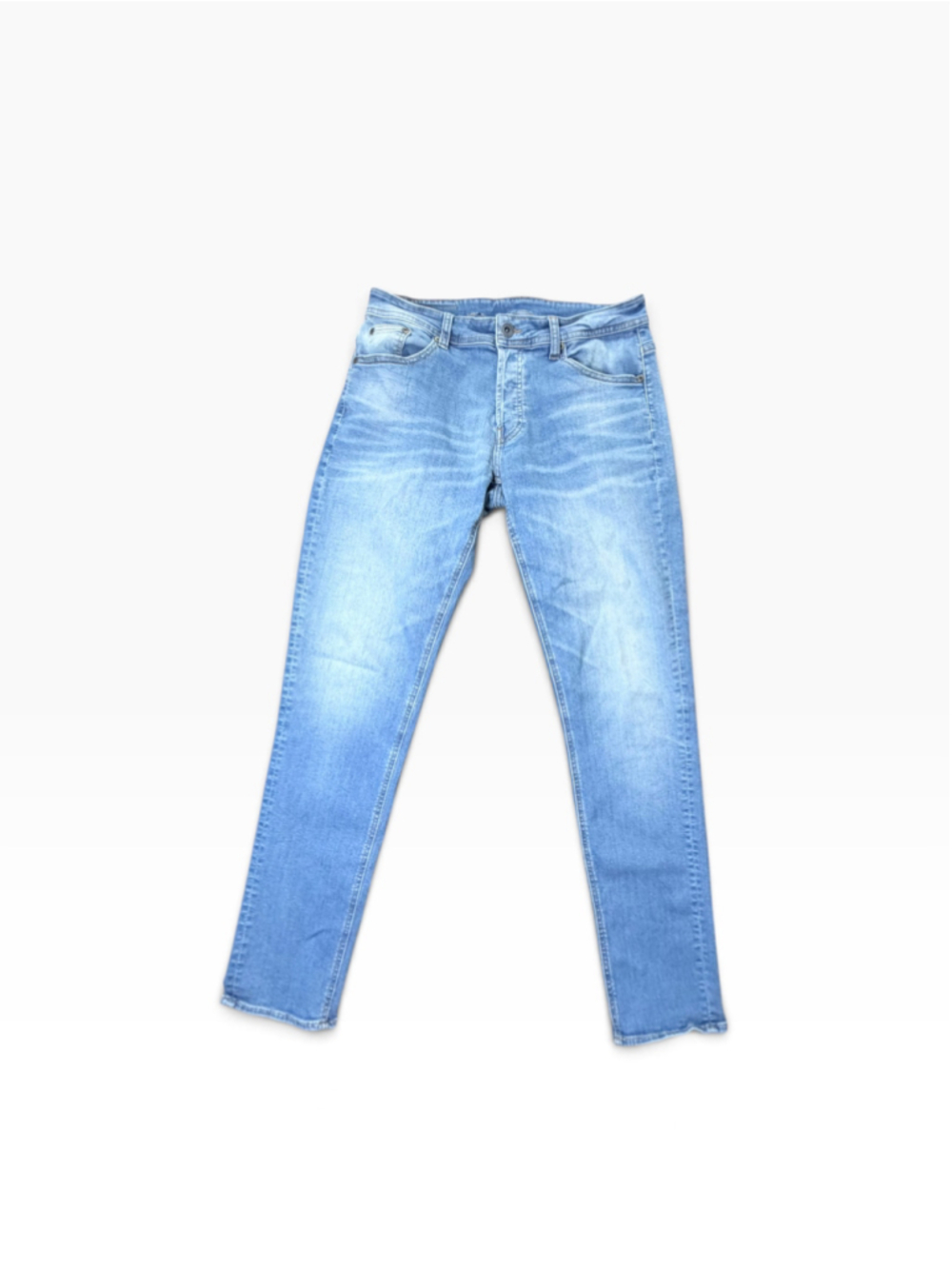 Women's Universal Thread High Rise Straight Jeans Size 0 Blue